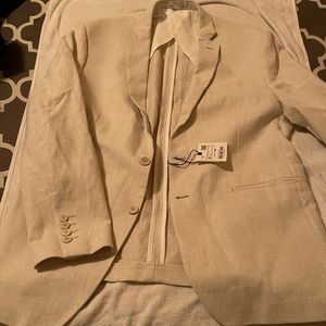 Zara mens blazer in Lilen/cotton material